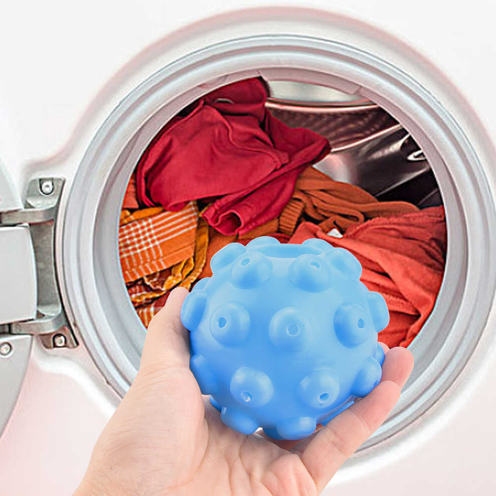 Washing Machine Laundry Ball Magic Clothes Ball 3pcs Hedgehog Dryer Ball Reusable Dryer for Dryer Machine Anti Static Ball ❤Ywoow❤ 