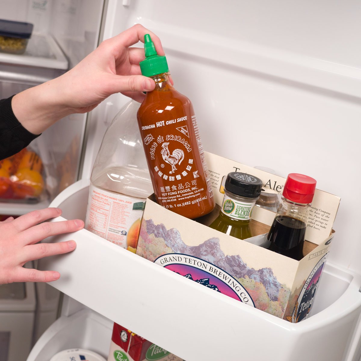 fridge hacks condiment